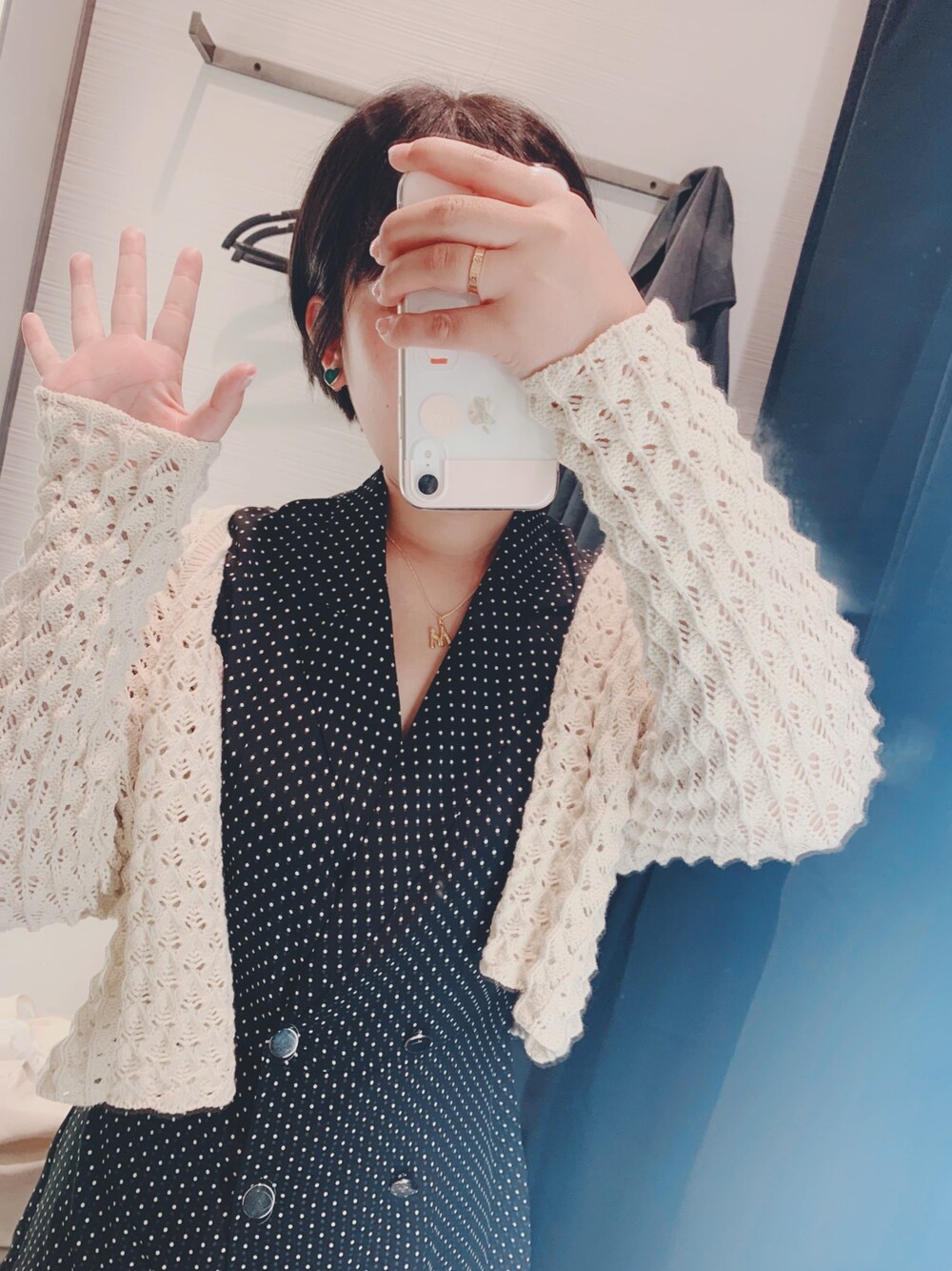 「春」｜「ZARAのアイテム（つなぎ/オールインワン、ブラック系）」を使った、Mandyさん（レディース・164cm）の春コーディネートの1枚目の写真