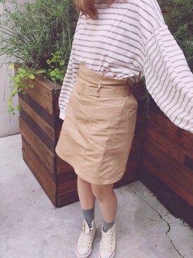 みぃーこさん（レディース・156cm）の春コーディネート