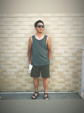 sorapoonさん(メンズ・166cm)の夏コーディネート