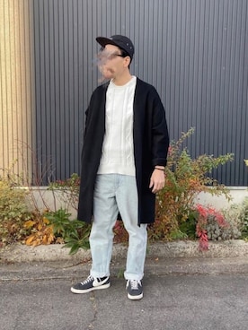 「THE QUIET LIFE（クワイエットライフ）のアイテム」を使った、Ko_Seさん（メンズ・173cm）の冬コーディネート