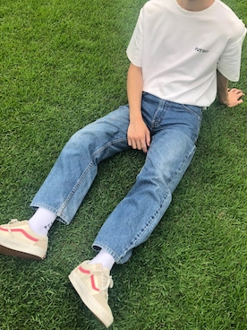 「ADER error（アーダーエラー）のアイテム（レッグウェア）」を使った、ttenoriさん（メンズ・175cm）の秋コーディネート