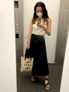 risaaxoxoさん（レディース・172cm）の夏コーディネート