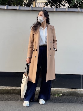 「MAISON SCOTCH（メゾンスコッチ）のアイテム（パンツ）」を使った、risaaxoxoさん（レディース・172cm）の冬コーディネート