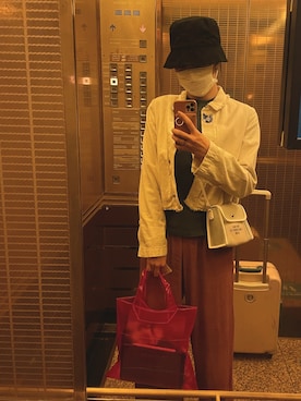 「WAVEN（ウォーヴン）のアイテム」を使った、risaaxoxoさん（レディース・172cm）の春コーディネート