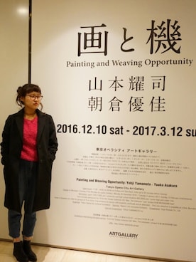 「Yohji Yamamoto（ヨウジヤマモト）のアイテム（その他）」を使った、032mさん（レディース・162cm）の冬コーディネート