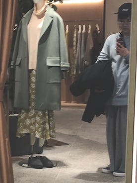 「fuct（ファクト）のアイテム（帽子）」を使った、032mさん（レディース・162cm）の冬コーディネート