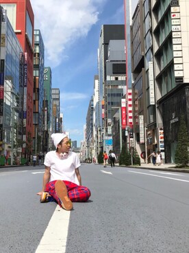 「EFFECTEN」｜John Smithさん（メンズ・168cm）の夏コーディネート