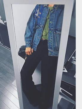 「ゆるずる」｜maaakoさん（レディース・177cm）の春コーディネート
