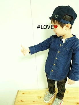 RKK817さん（キッズ・100cm）の春コーディネート