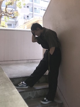 「NIKE(ナイキ)のアイテム(ショルダーバッグ)」を使った、Jenni(fer)さん(レディース・154cm)の春コーディネート