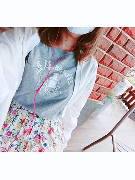 「blanc basque（ブランバスク）のアイテム（ジャケット/アウター）」を使った、やま あやさん（レディース・154cm）の秋コーディネート