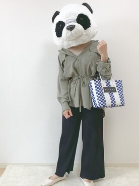 pandasandesuyoさん（レディース・156cm）の春コーディネート