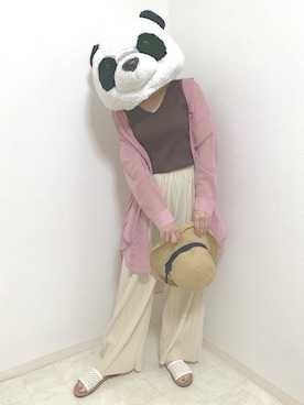 pandasandesuyoさん（レディース・156cm）の夏コーディネート