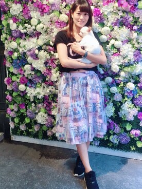 水金晶さんのコーディネート