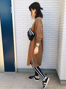 「Marc by Marc Jacobs（マークバイマークジェイコブス）のアイテム（腕時計）」を使った、ふっじーさん（レディース・164cm）の秋コーディネート