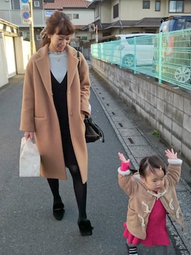 Miu Ogawaさん（レディース・167cm）の冬コーディネート