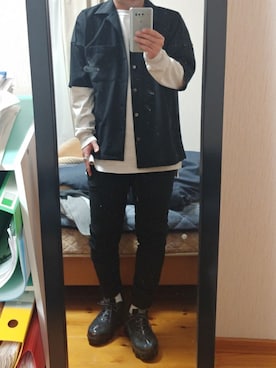 ピローさん(メンズ・170cm)の冬コーディネート