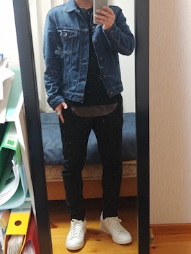 ピローさん（メンズ・170cm）の冬コーディネート