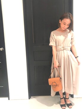 「Banner Barrett（バナーバレット）のアイテム（ワンピース/ドレス）」を使った、miyu___kiさん（レディース・153cm）の夏コーディネート