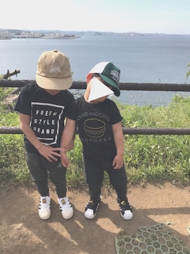 sou♡aoさん（キッズ・110cm）の春コーディネート