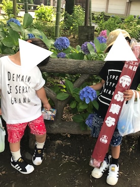 sou♡aoさん（キッズ・110cm）の夏コーディネート