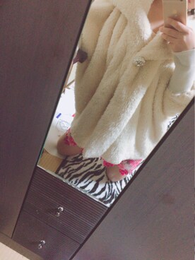 「DaTuRA（ダチュラ）のアイテム（ジャケット/アウター）」を使った、みいさん（レディース・150cm）の冬コーディネート