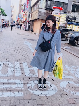 「abcdevol（エービーシーディーイーボル）のアイテム」を使った、ri-nuさん（レディース・159cm）の秋コーディネート