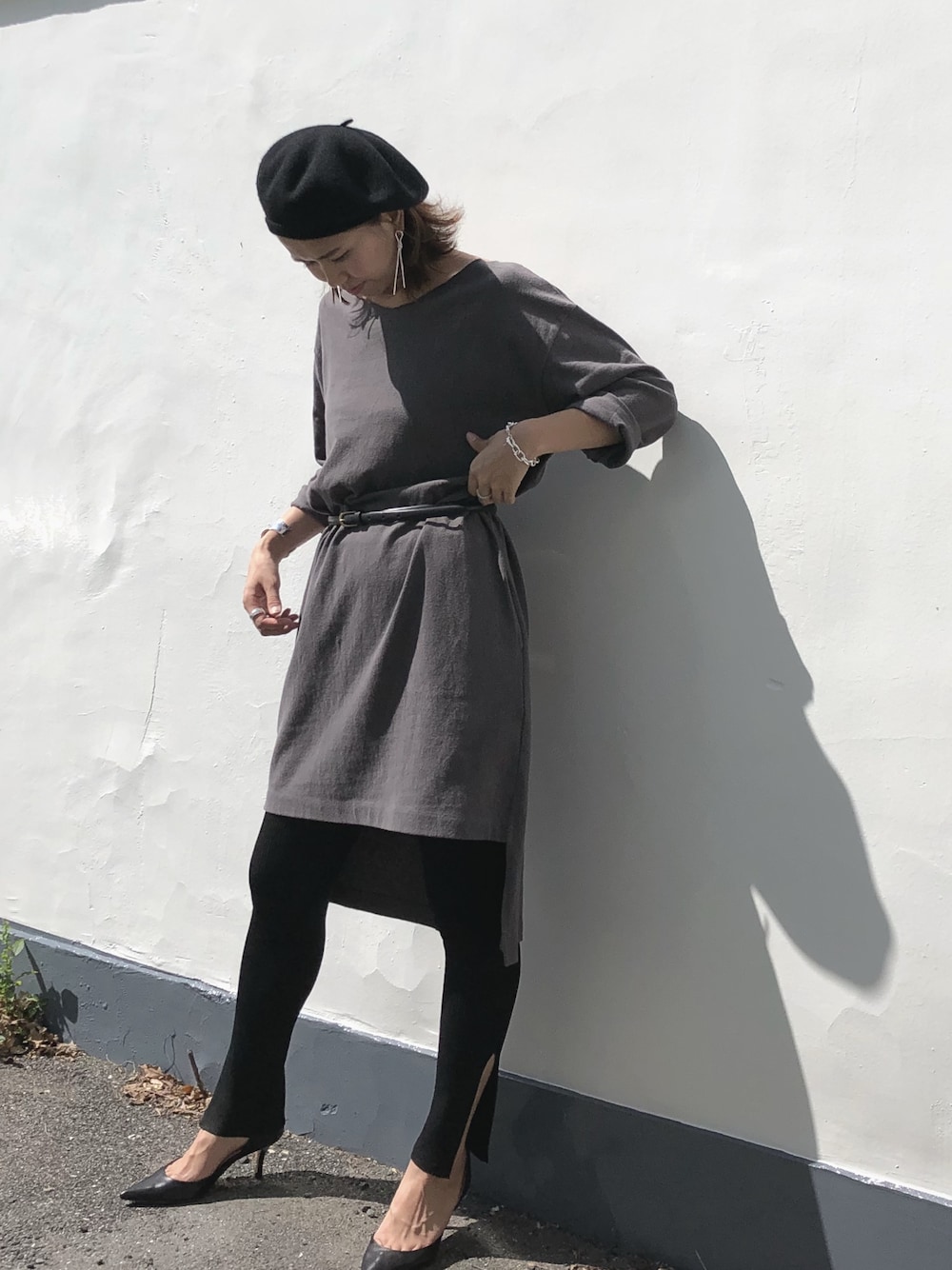 【美品】エトレトウキョウ　レギンス ETRE TOKYOのレギンス/スパッツを使った人気ファッション