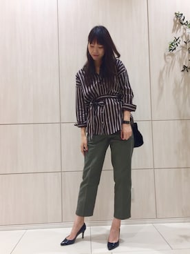 な つ みさん（レディース・170cm）の秋コーディネート