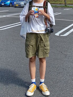 「旅遊」｜ゆき🍣さん（レディース・163cm）の夏コーディネート