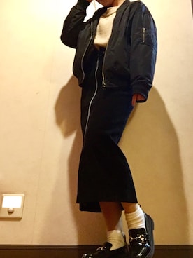 Riさん(レディース・158cm)の冬コーディネート