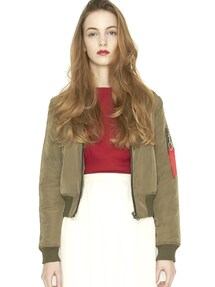 jouetie | 合皮パイピングMA-1
(その他アウター)