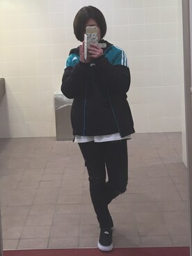 Shiori Satoさん（レディース・153cm）の冬コーディネート