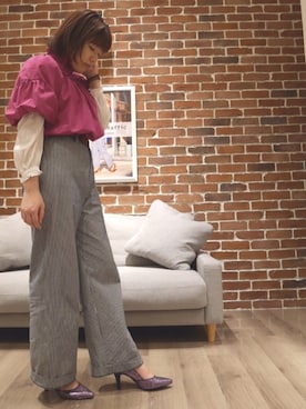 WA ORientalTRaffic 高岡店さん（レディース・160cm）の春コーディネート