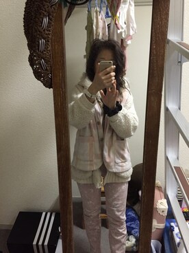 「LIZ LISA（リズリサ）のアイテム（ブルゾン）」を使った、Akemi   さん（レディース・157cm）の秋コーディネート