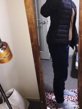 「PUMA（プーマ）のアイテム（その他アウター）」を使った、Akemi   さん（レディース・157cm）の秋コーディネート
