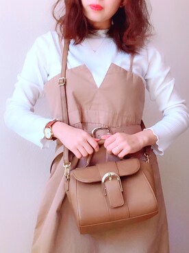 「ALBA（アルバ）のアイテム」を使った、mioさん（レディース・148cm）の秋コーディネート