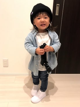 Yu☺︎さん(キッズ・90cm)の秋コーディネート