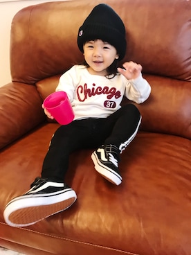 Yu☺︎さん（キッズ・90cm）の秋コーディネート