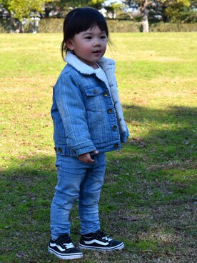 Yu☺︎さん（キッズ・90cm）の秋コーディネート