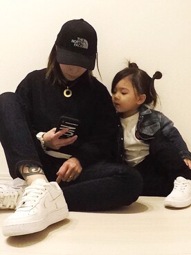 Yu☺︎さん（キッズ・90cm）の春コーディネート