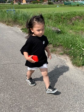 Yu☺︎さん（キッズ・74cm）の夏コーディネート