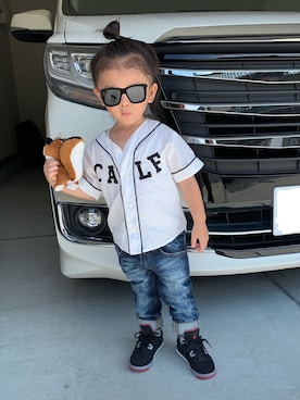 Yu☺︎さん（キッズ・90cm）の秋コーディネート