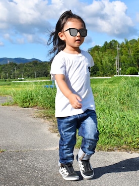 Yu☺︎さん（キッズ・90cm）の秋コーディネート