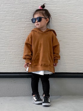 Yu☺︎さん（キッズ・90cm）の秋コーディネート