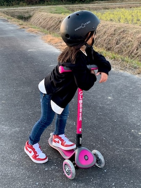 Yu☺︎さん（キッズ・100cm）の秋コーディネート