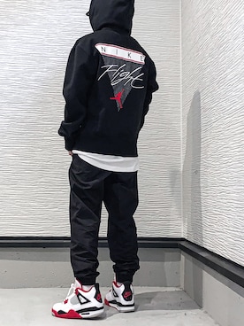 Yu☺︎｜JORDAN BRANDのパーカーを使ったコーディネート - WEAR