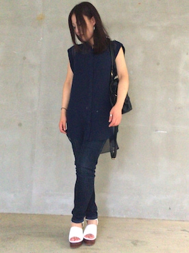 みーさん（レディース・158cm）の夏コーディネート