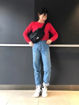 akoさん（レディース・161cm）の春コーディネート