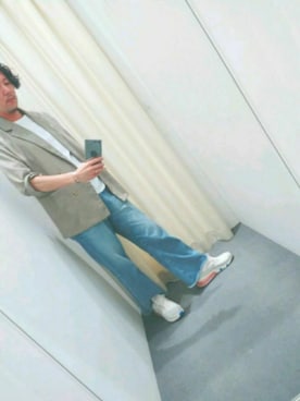 「アイテム（ブルゾン）」を使った、Takahashiさん（メンズ・176cm・30代）の冬コーディネート
